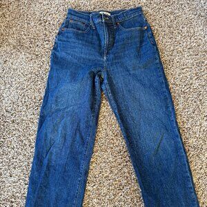 Madewell Perfect Vintage Wide Leg | Size 29 | Dark Wash